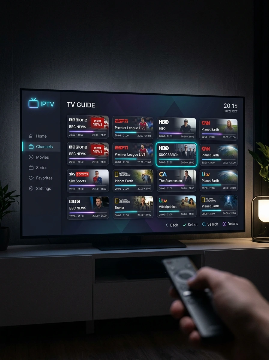 Best IPTV sports streaming interface with live channels Title: Best IPTV Sports Streaming